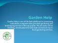 Garden help PowerPoint PPT Presentation