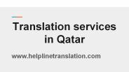 Translation services in Qatar