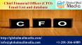 Chief Financial Officer (CFO) Email List and database PowerPoint PPT Presentation