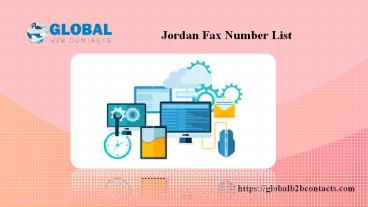 Jordan Fax Number List