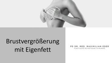 Brustvergrößerung mit Eigenfett