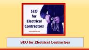 SEO for Electrical Contractors