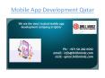 Mobile App Development Company Qatar | Brillmindz PowerPoint PPT Presentation