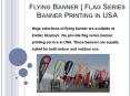 Flying Banner | Flag Series Banner Printing in USA PowerPoint PPT Presentation