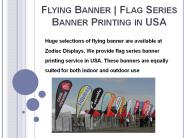 Flying Banner | Flag Series Banner Printing in USA