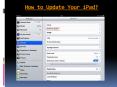 How to Update Your iPad? PowerPoint PPT Presentation