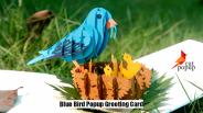 Blue Bird Popup Greeting Cards