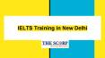 IELTS Training in Delhi PowerPoint PPT Presentation