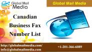 Canadian Business Fax Number List