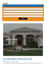 Hurricane impact Windows in Boca Raton