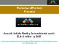 Acoustic Vehicle Alerting System Market PowerPoint PPT Presentation