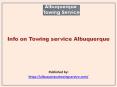 Info on Towing service Albuquerque PowerPoint PPT Presentation