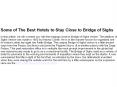 Some of The Best Hotels to Stay Close to Bridge of Sighs PowerPoint PPT Presentation