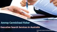 Executive Search Services in Australia -  Amrop Carmichael Fisher 