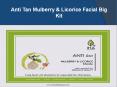 Anti Tan Mulberry & Licorice Facial Mini Kit PowerPoint PPT Presentation