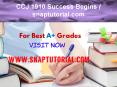 CCJ 1910 Success Begins / snaptutorial.com PowerPoint PPT Presentation