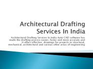Architectural Drafting Services In India (1)