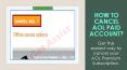 How to Cancel AOL Paid Account? PowerPoint PPT Presentation