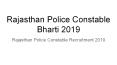Rajasthan Police Constable Bharti 2019 PowerPoint PPT Presentation