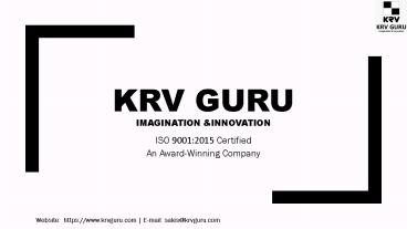 KRV Guru|Top Branding & Digital Marketing Company Hyderabad.
