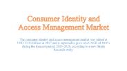 consumer identity and access management market