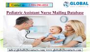 Pediatric Assistant Nurse Mailing Database