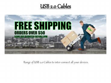 USB 2.0 Cable