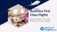 Book Business Class Flights - Get Up to 40% Discount on Ticket Deals