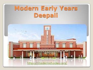 Best Nursery School in north delhi