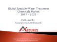 Global Specialty Water Treatment Chemicals Market PowerPoint PPT Presentation