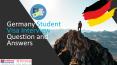 Germany student visa interview question and answers PowerPoint PPT Presentation
