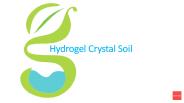 Hydrogel Crystal Soil