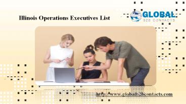 Illinois Operations Executives List