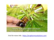 100% Natural CBD Store Online