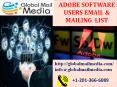 ADOBE SOFTWARE USERS EMAIL & MAILING LIST
