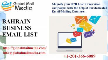 Bahrain Business Email List