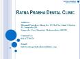 Best dental clinic in navi mumbai | Ratna Prabha Dental Clinic (1) PowerPoint PPT Presentation