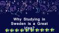 Know About Why Studying in Sweden is a Great Idea PowerPoint PPT Presentation