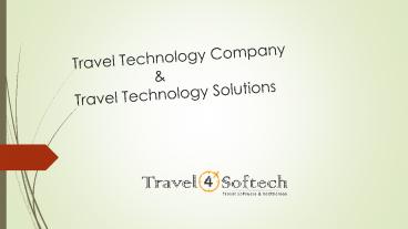 Travel Technology Company