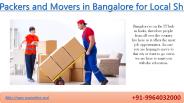Professional Packers and Movers Bangalore