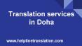 Translation services in Doha PowerPoint PPT Presentation