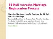 marathamarraige