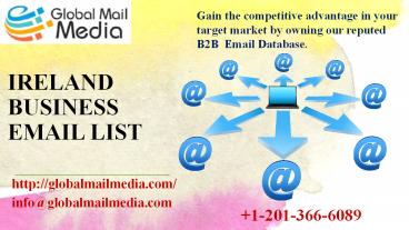Ireland Business Email List