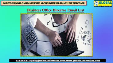 Business Office Director Email List