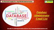Database Administrator Email List