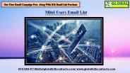 Mitel Users Email List