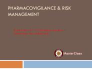 Pharmacovigilance masterclass (6)