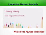 Leadership Western Australia