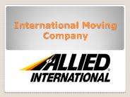 International Moving Company