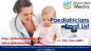 Paediatricians Email List